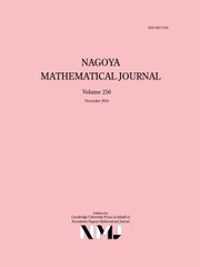 Nagoya Mathematical Journal